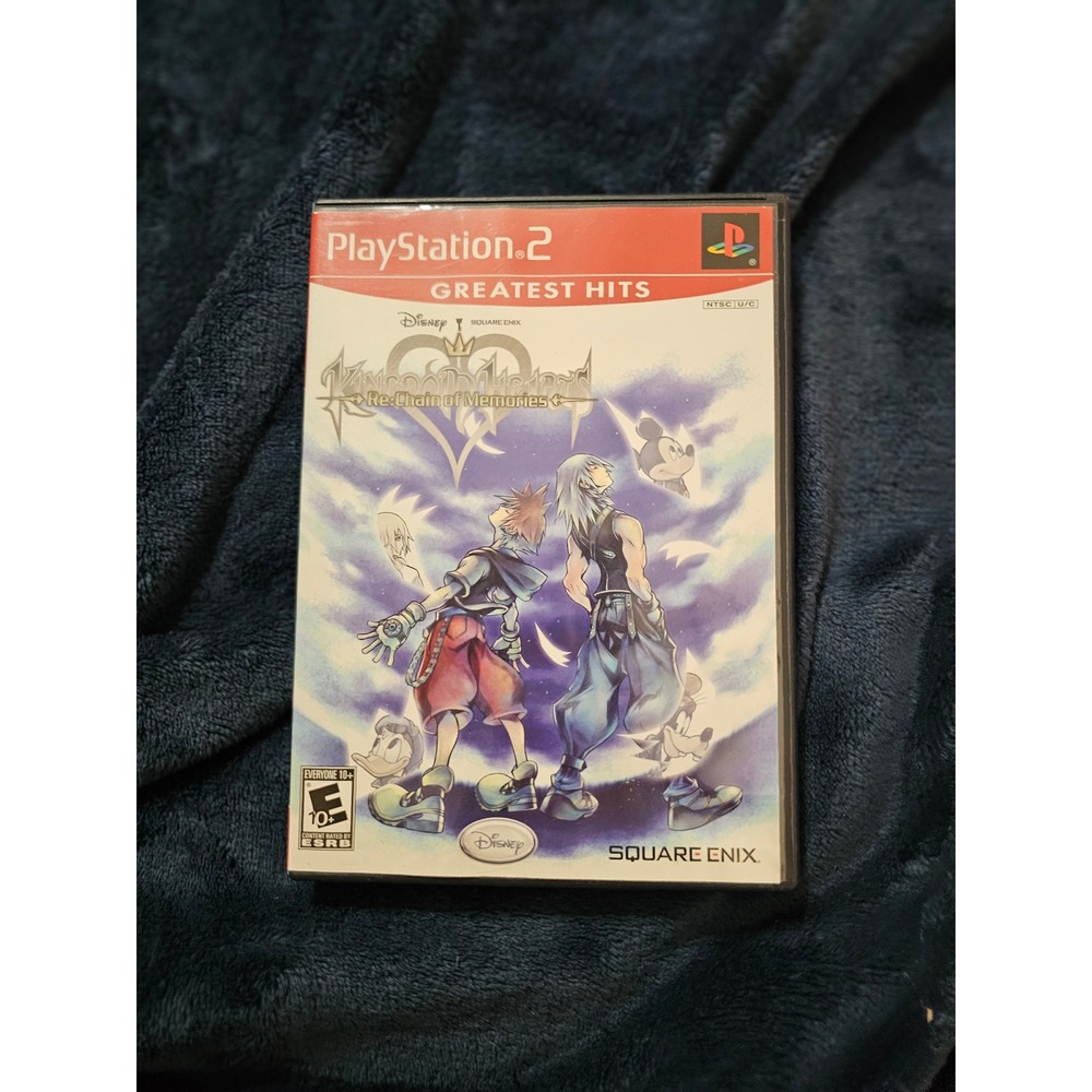 Kingdom Hearts II Sony PlayStation 2 PS2 Black Label Disney Square Enix Complete